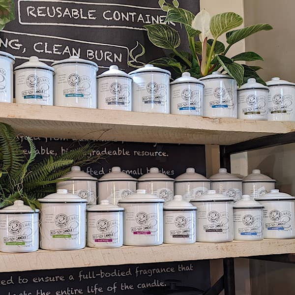 Soy Candle Enamelware 18oz