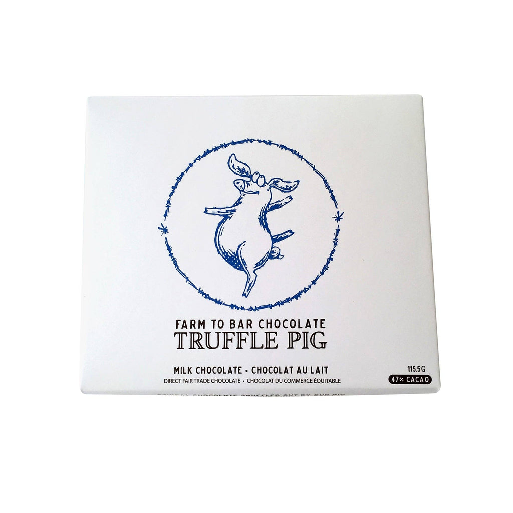 Milk Chocolate Truffle Piglets - Floral Gift Box