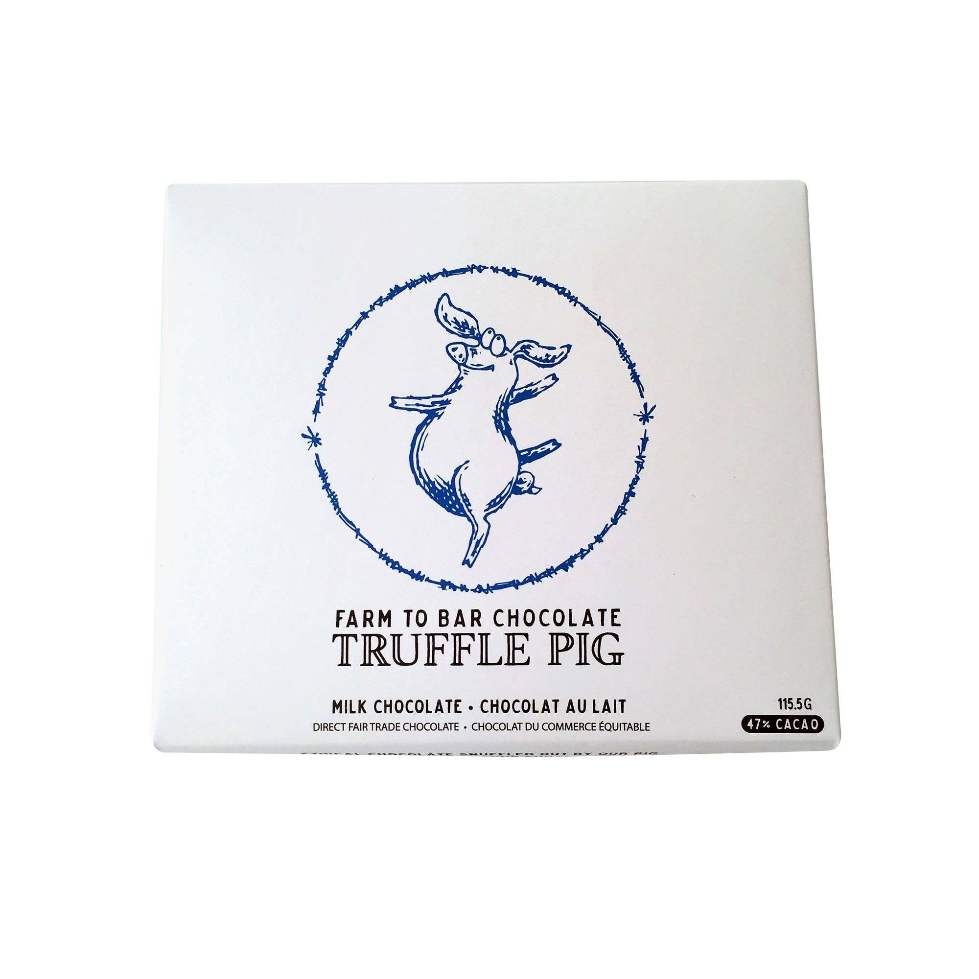 Milk Chocolate Truffle Piglets - Floral Gift Box