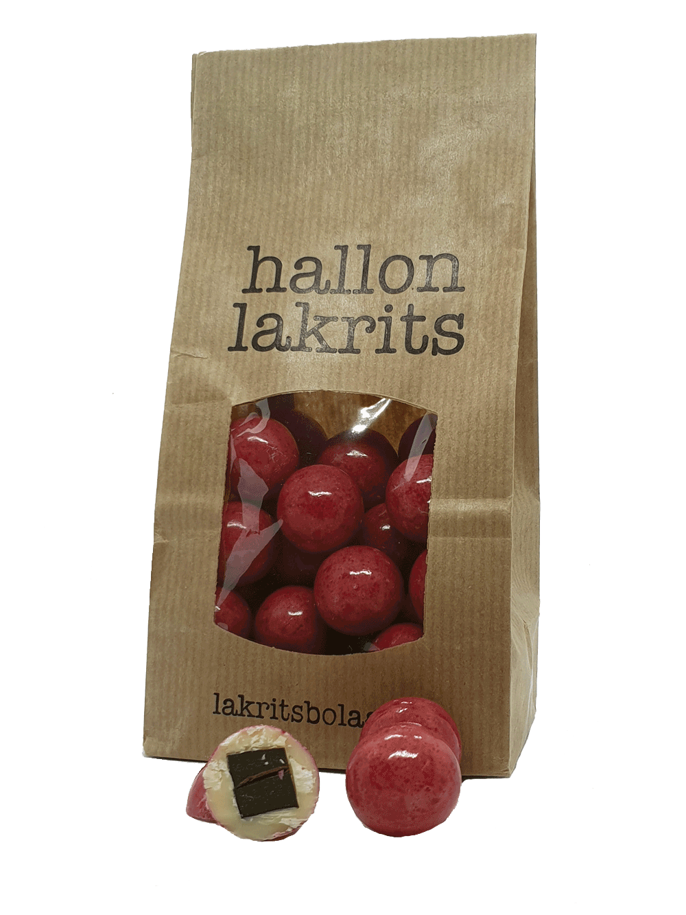 LICORICE WITH RASPBERRIES AND WHITE CHOCOLATE