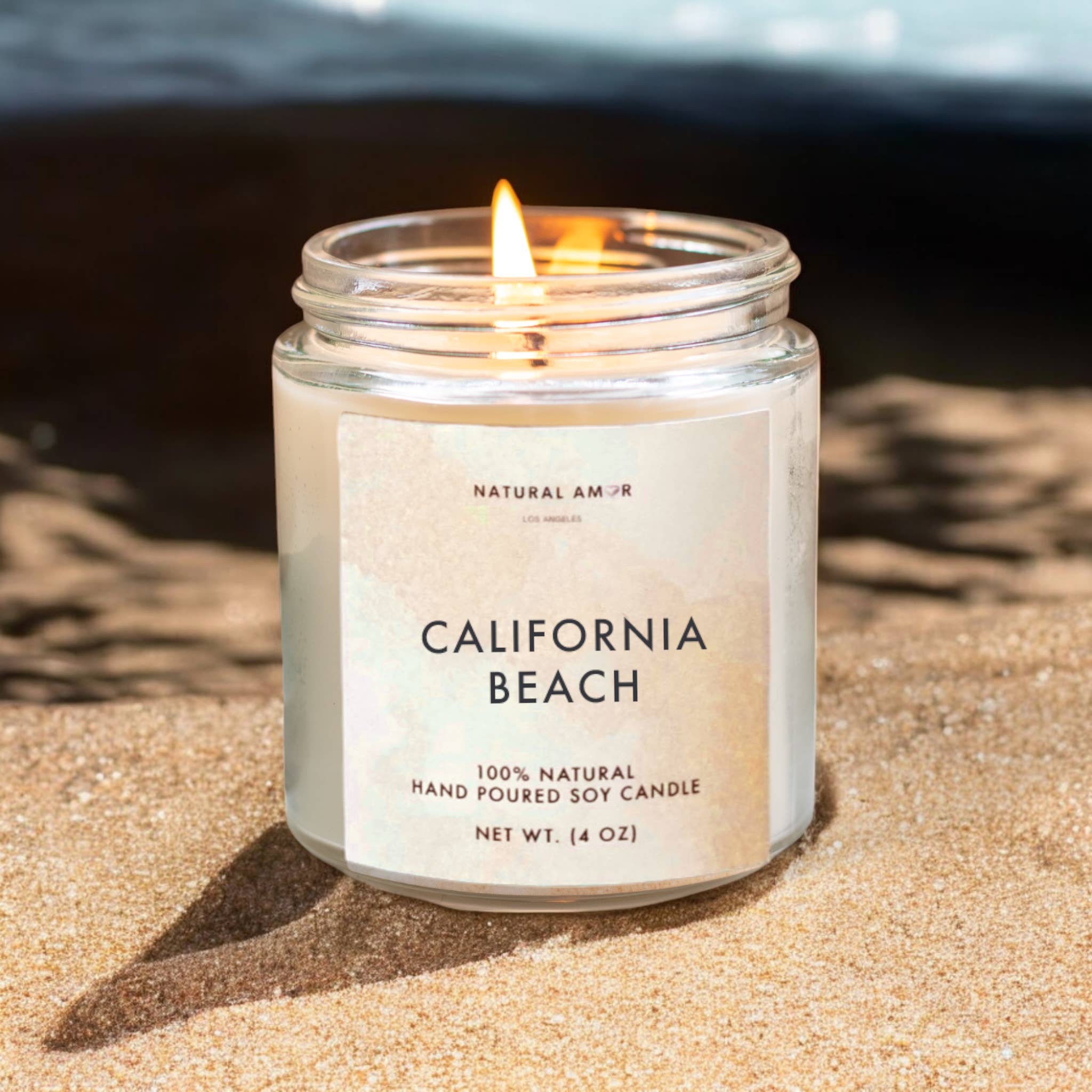 Natural Soy Candle 4oz| Paraben & Phthalate Free