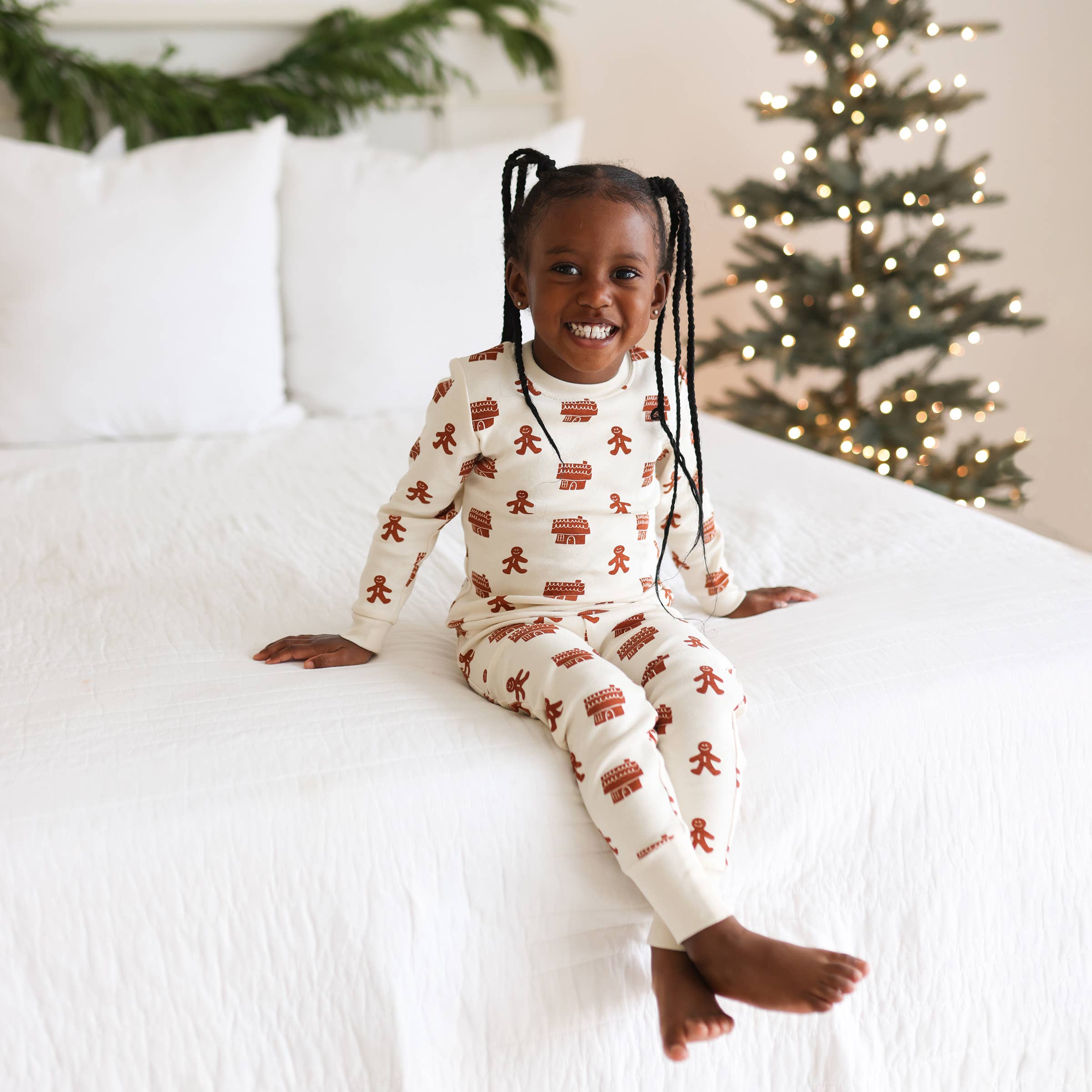 Organic "My Jammies" Matching Holiday Pajamas