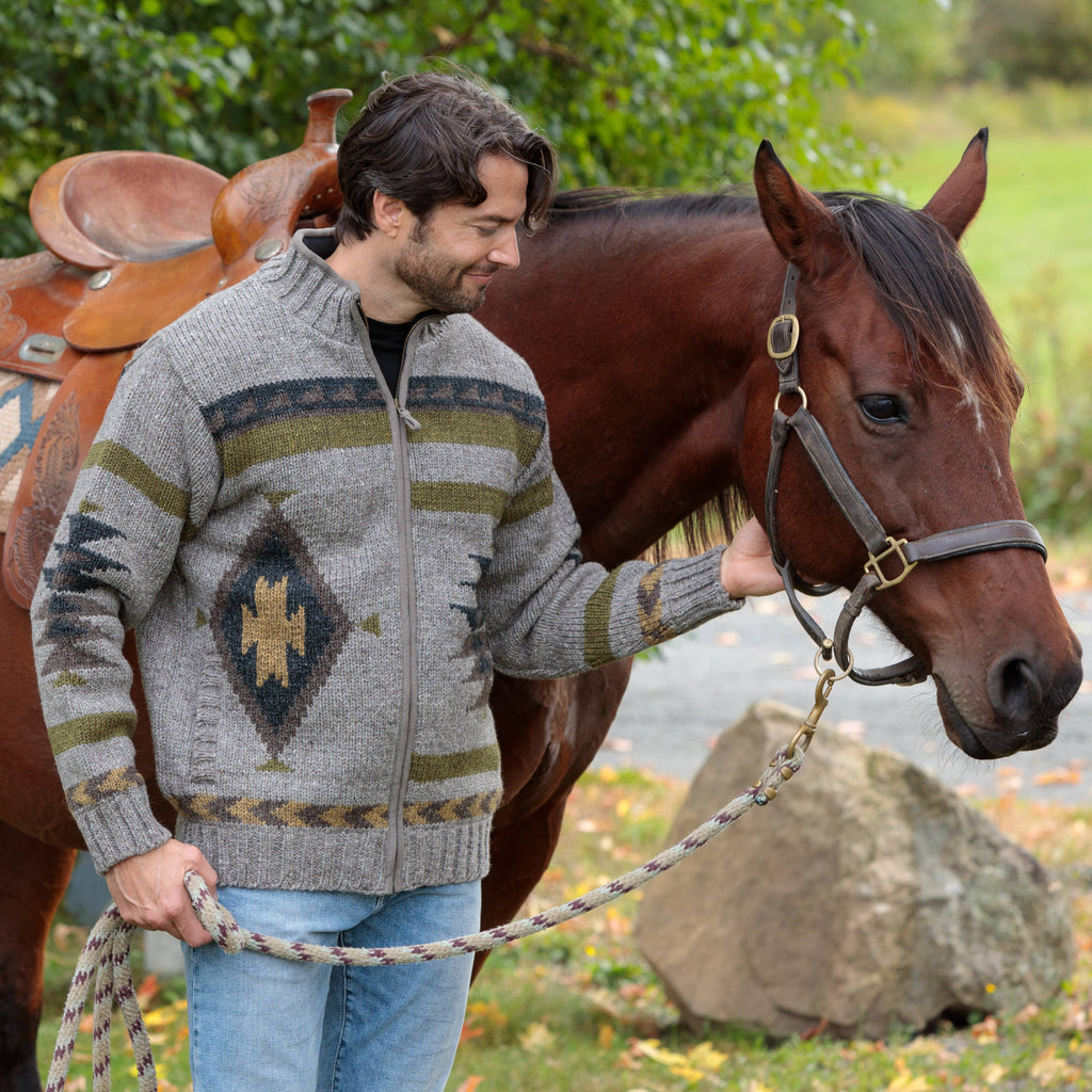 Durango Western-Inspired Wool Sweater