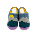 Sunset Peaks Retro Cozy SLIPPERS