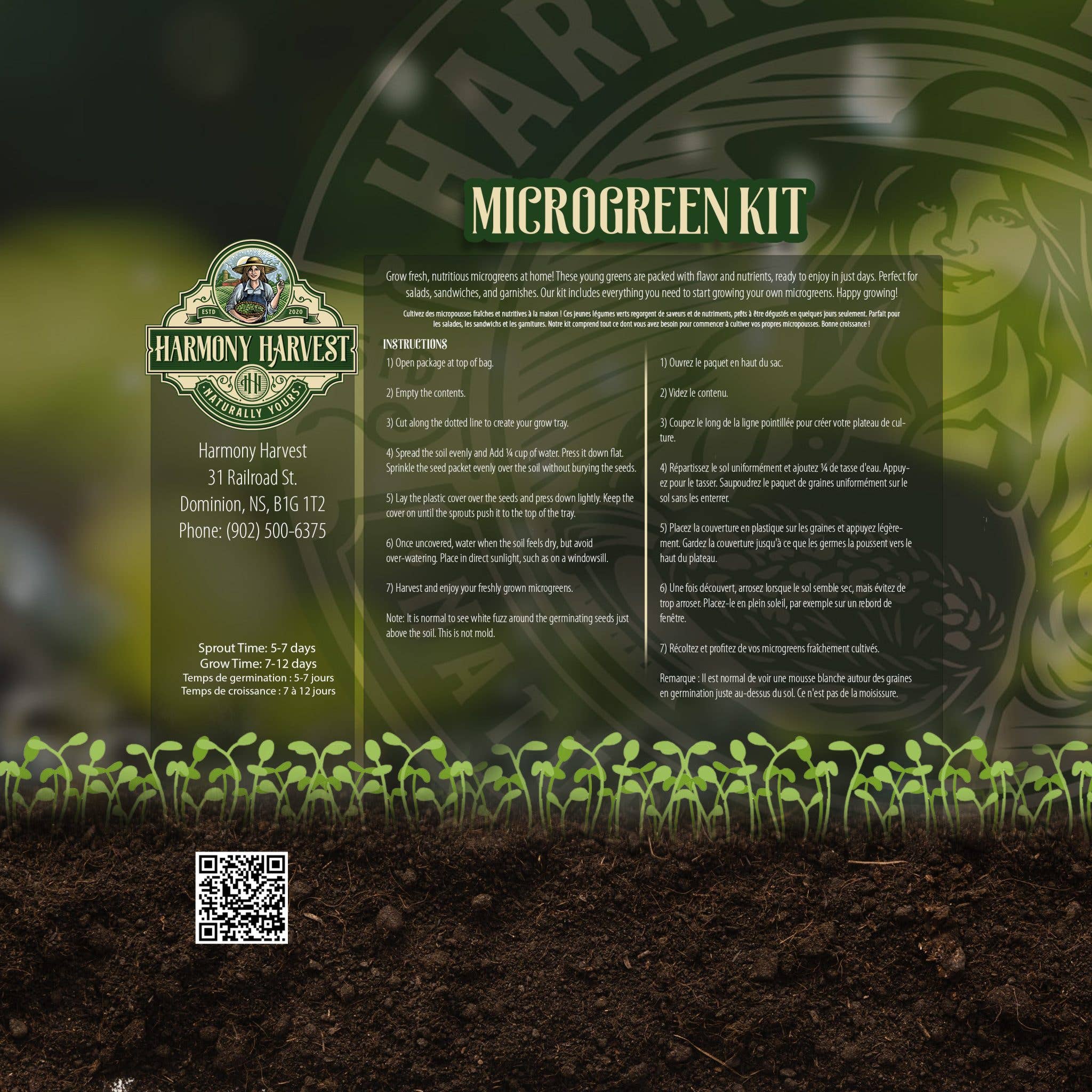 Broccoli Microgreen Grow Kit