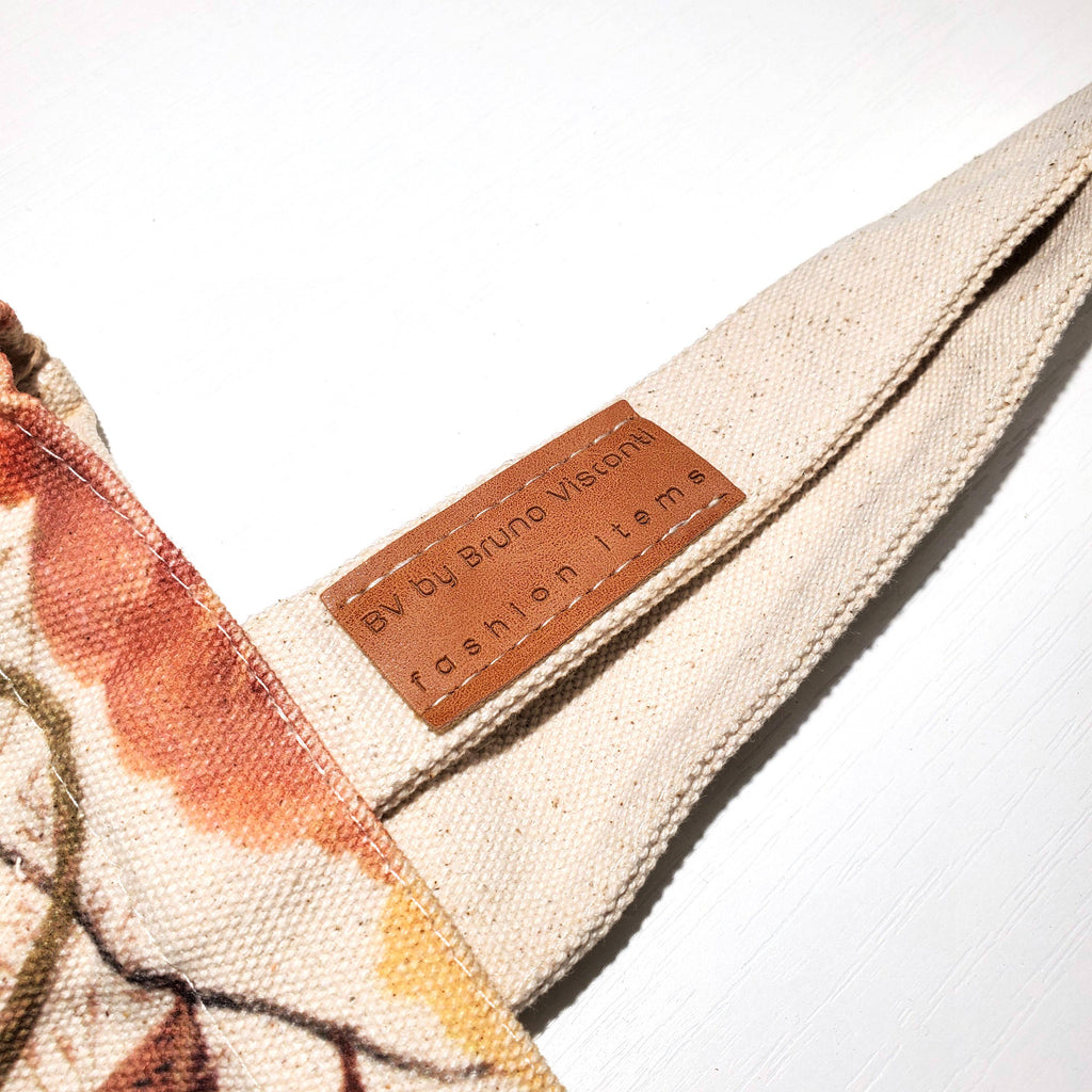 Canvas Shopper Bag Lush Flora