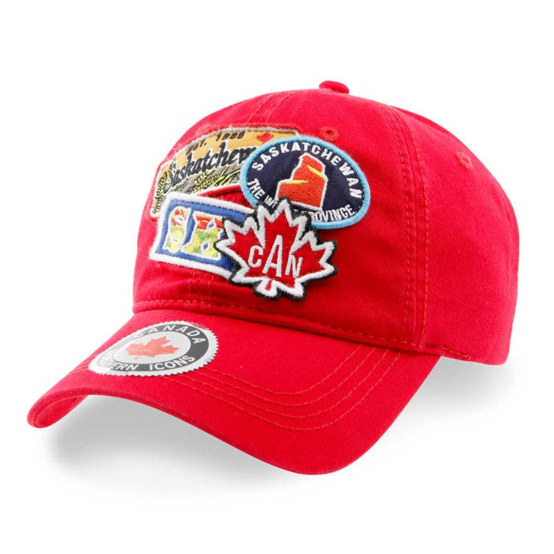Saskatchewan Assorted Embroidery Badge Cap