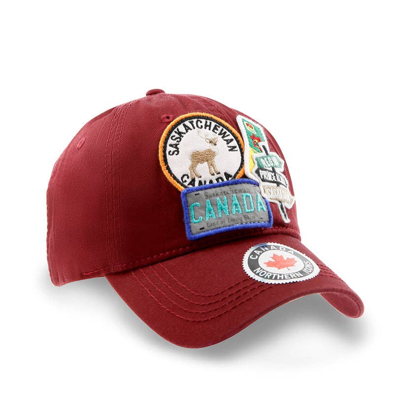 Saskatchewan Multi-patch Casual Classic Cap