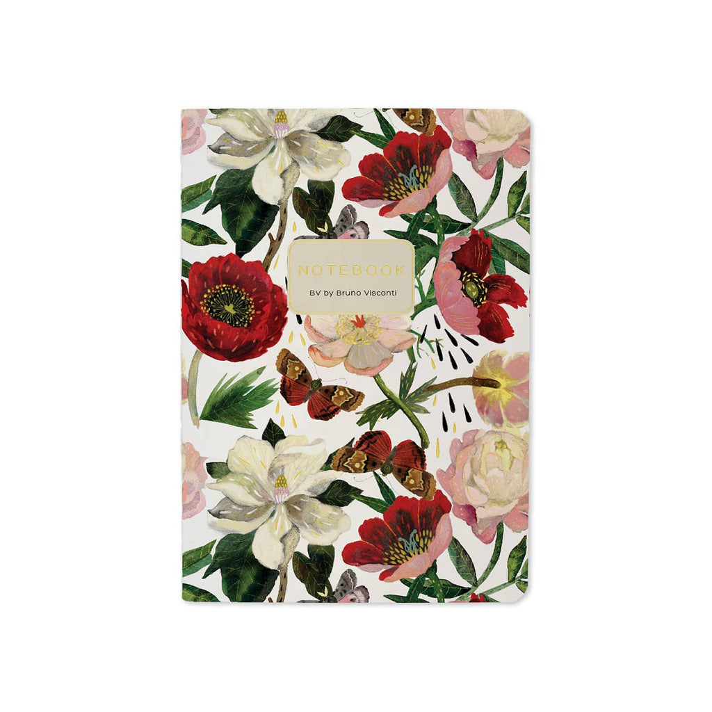 A6 Passport Notebook -  Peonies