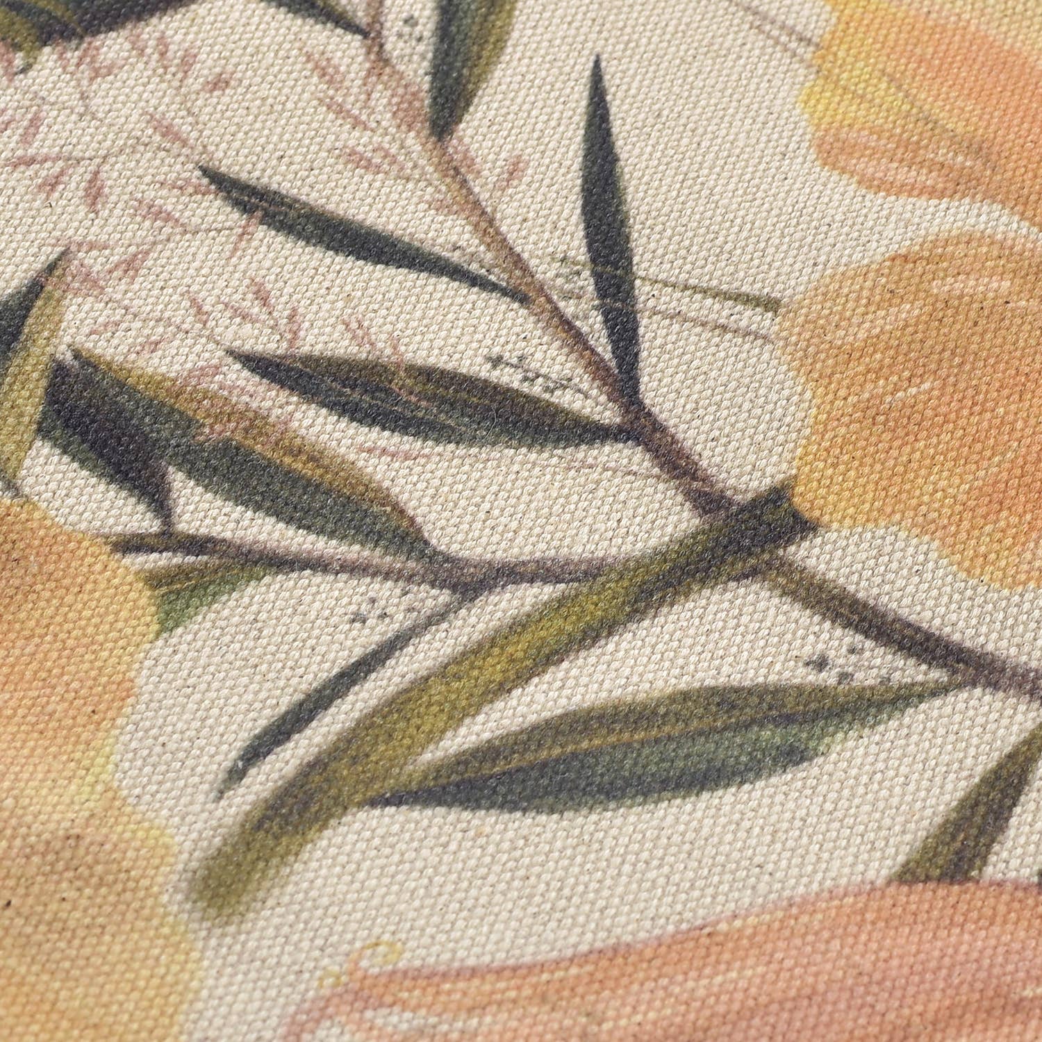 Canvas Shopper Bag Lush Flora