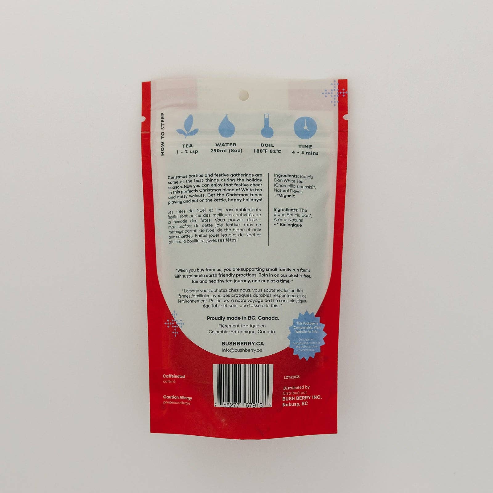 Organic Nutcracker Loose Leaf Tea