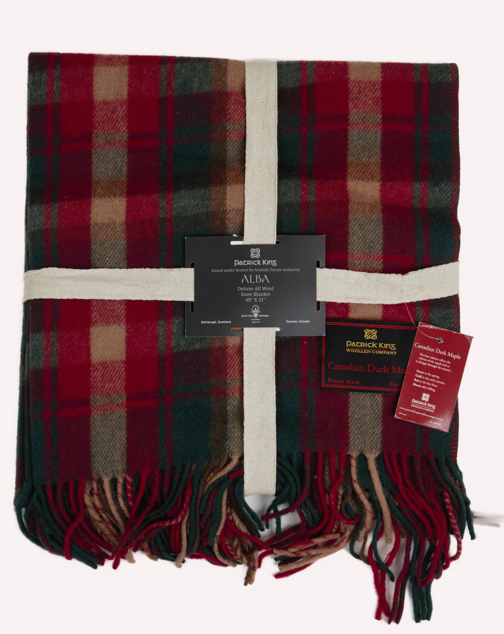 Dark Maple Deluxe Knee Blanket